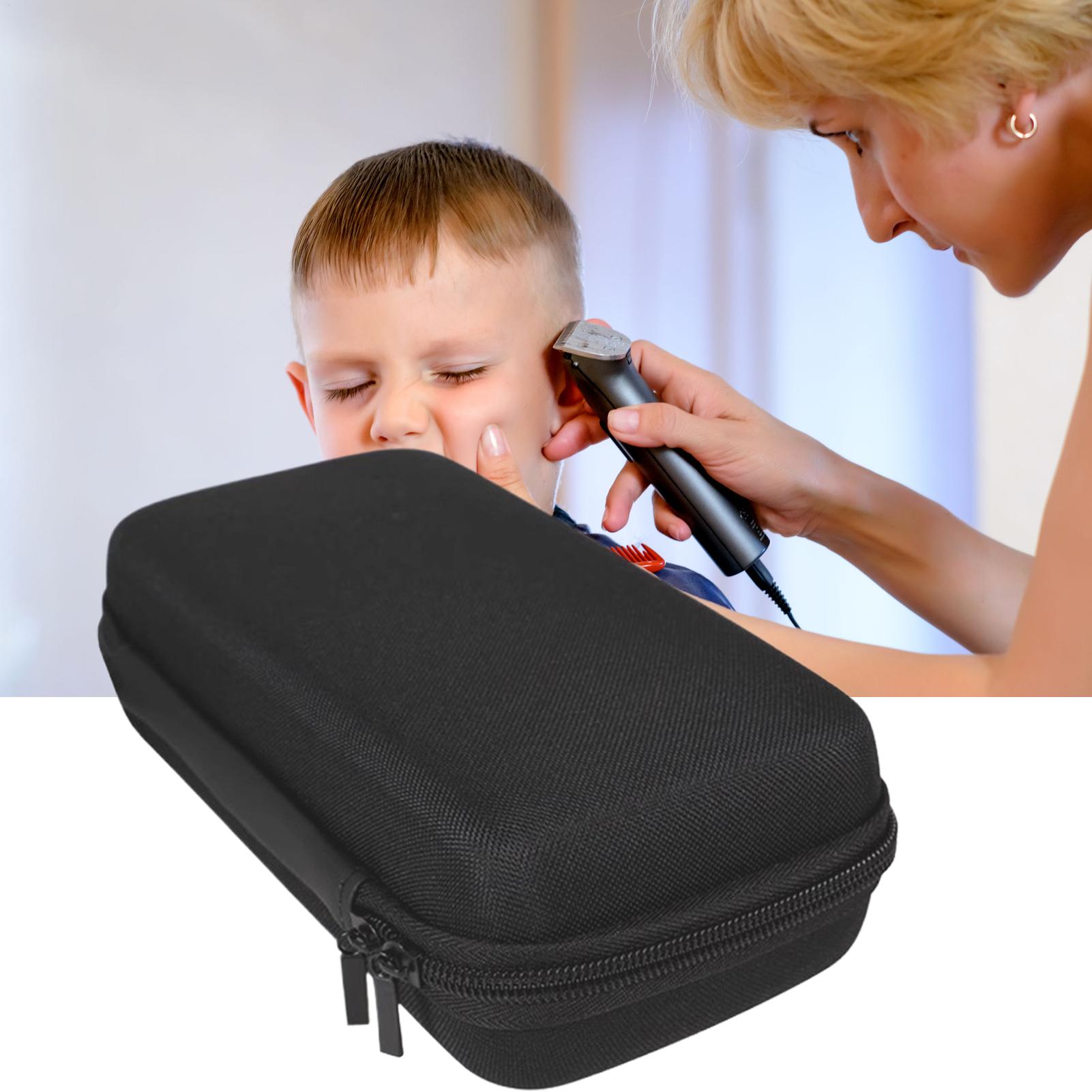 Men'S Grooming Bag - バリカンバッグ、理髪ツールバッグ、トリマー収納ホルダー、ユニバーサル家庭用バリカン収納ボックス、屋外スタイリング用ヘアスタイリストツール