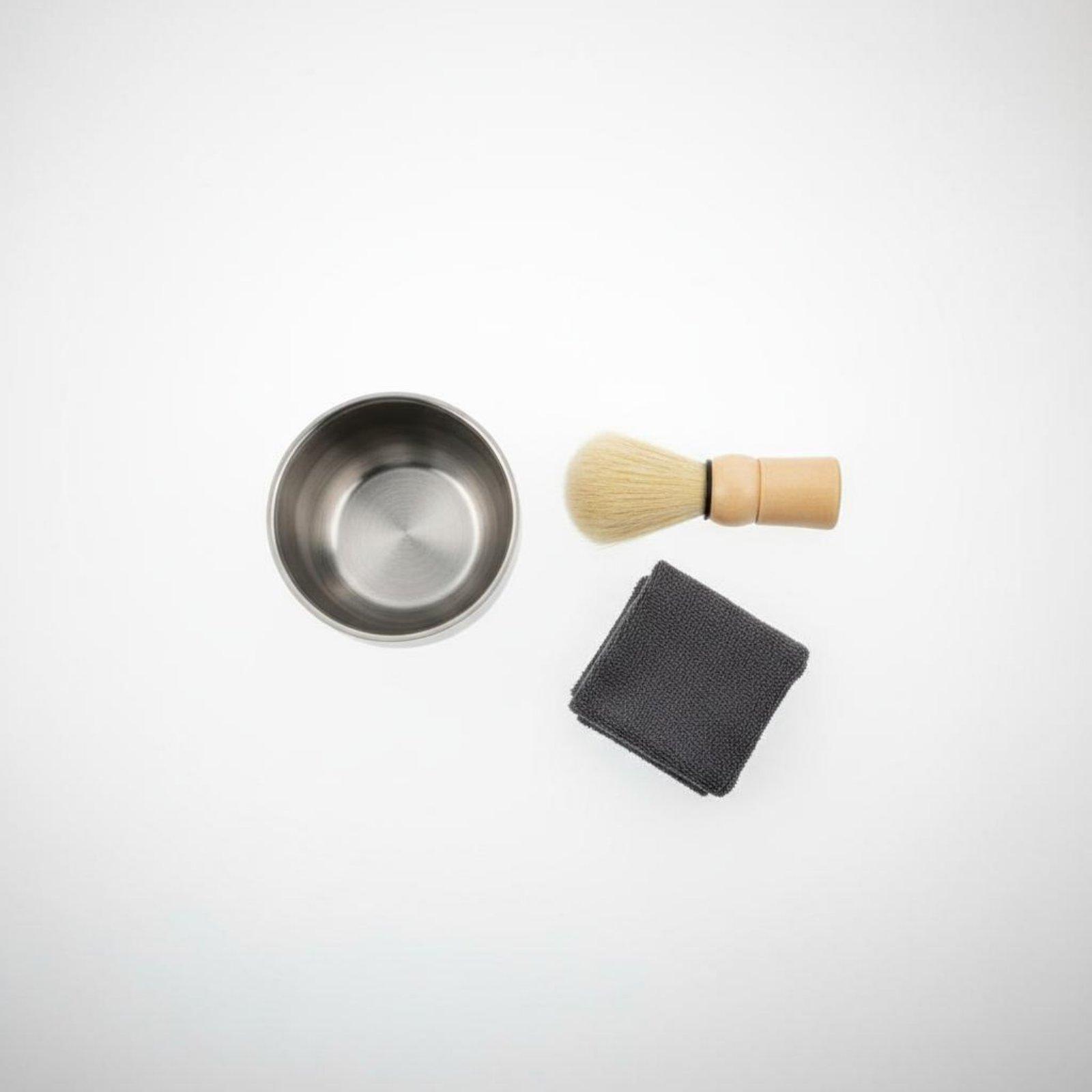 Men'S Grooming Facial - 男性用シェービングフォームボウル、広口で素早く泡立てられるシェービングソープディッシュ、家庭用フェイシャルグルーミング用
