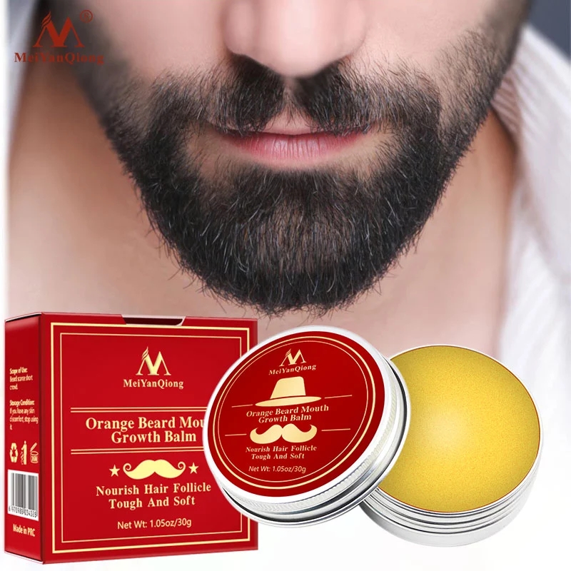 Aftershave Balm Mens - 天然オレンジ色のひげ油,あごひげの毛,かつらの毛の損失製品,成長のためのあごひげ