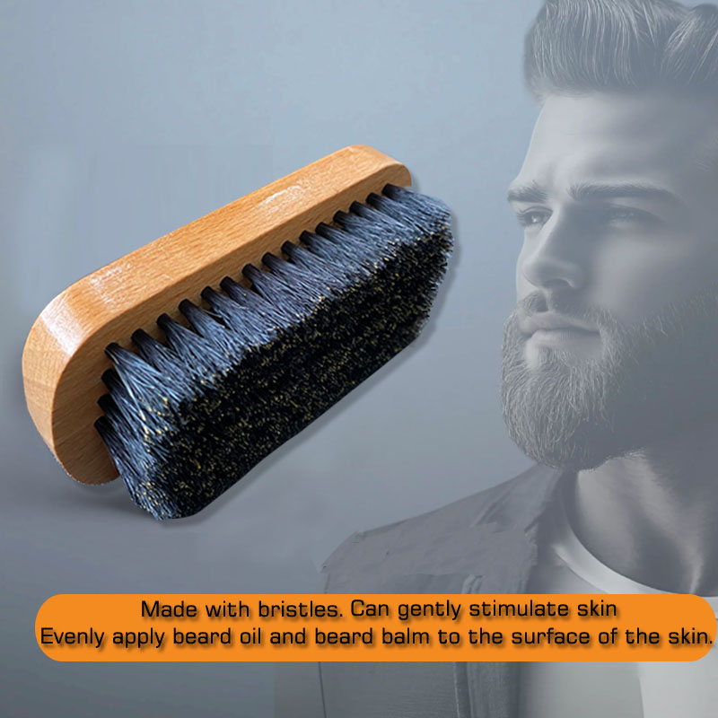 メンズひげグルーミングセット、ひげブラシ、毛素材、ひげ用くし - Men'S Grooming Bag のレビューと価格