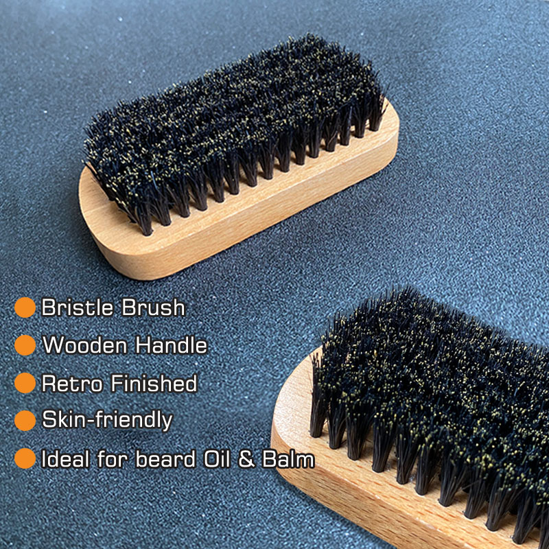 メンズひげグルーミングセット、ひげブラシ、毛素材、ひげ用くし - Men'S Grooming Bag のレビューと価格