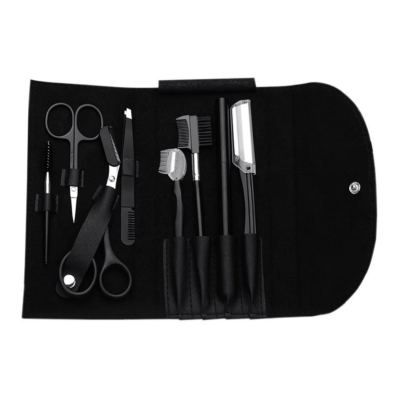8点入り眉毛グルーミングキット、眉毛シェイパー、アイブロウペ - Grooming Men'S Eyebrows のレビューと価格