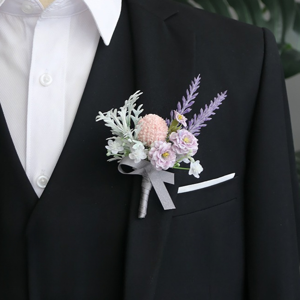 新郎ブートニア結婚式の装飾男性のための結婚アクセサリー花婿の - Men'S Grooming For Marriage のレビューと価格