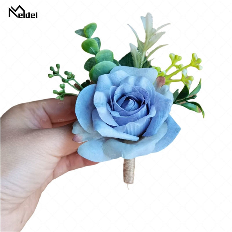 ボタンホールの結婚披露宴、ゲストのための花の花輪、ダブルアク - Men'S Grooming For Marriage のレビューと価格