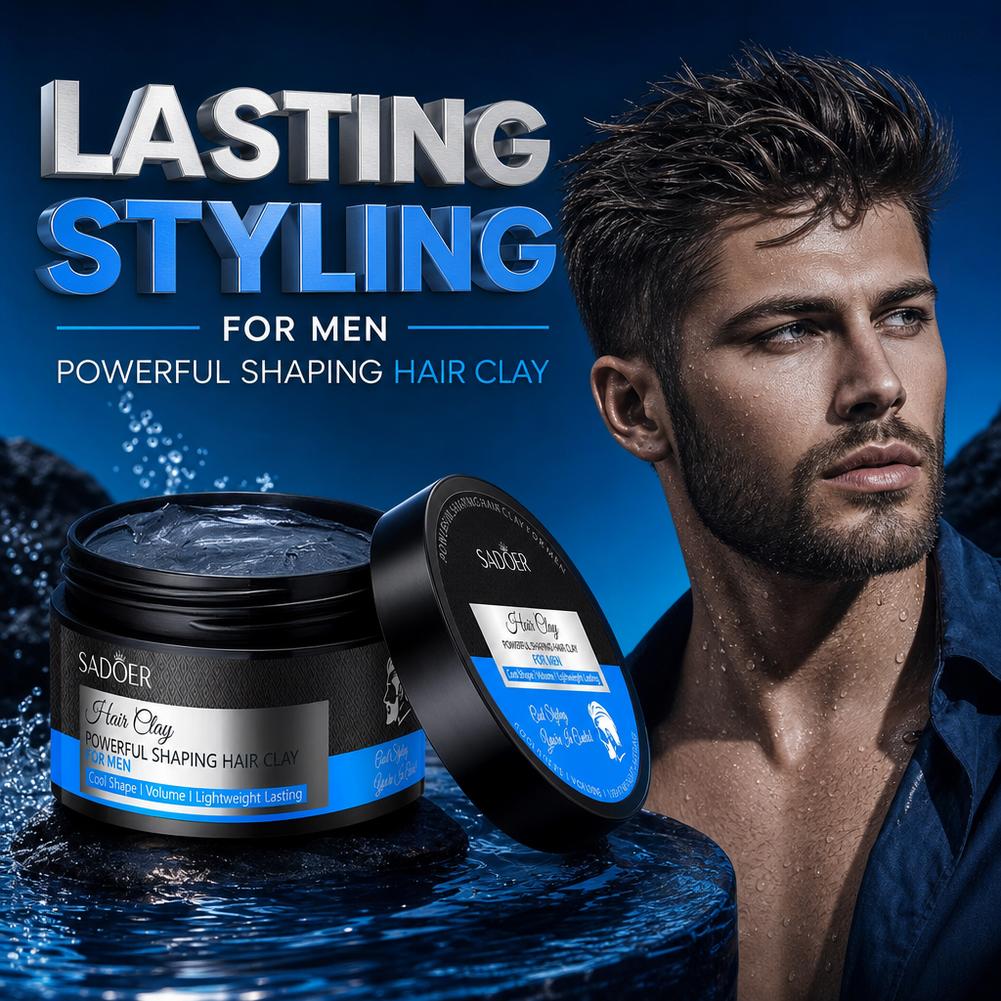メンズヘアスタイリングクレイ 強力ホールド マット仕上げ ヘ - Men'S Groom のレビューと価格