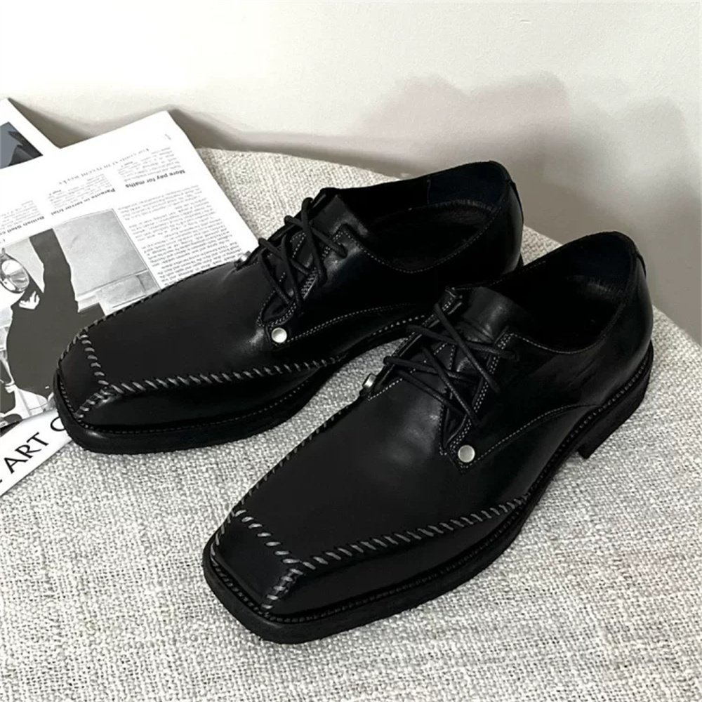 メンズダービーシューズ ブリティッシュスタイル スクエアトゥ - Men'S Groom のレビューと価格