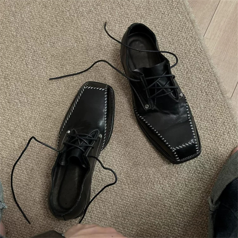 メンズダービーシューズ ブリティッシュスタイル スクエアトゥ - Men'S Groom のレビューと価格