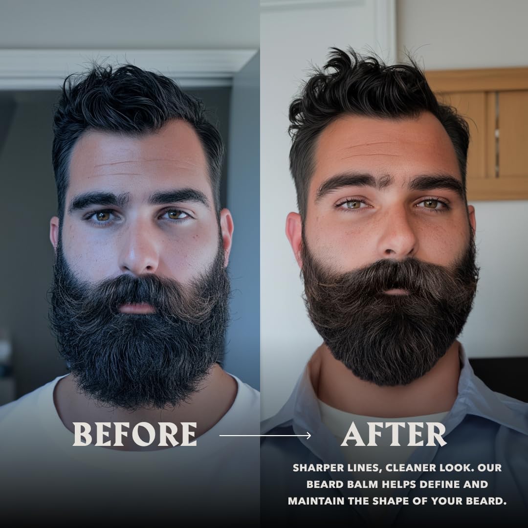 天然ひげバームワックスひげ成長オイル男性用保湿スムージングひ - Aftershave Balm Mens のレビューと価格