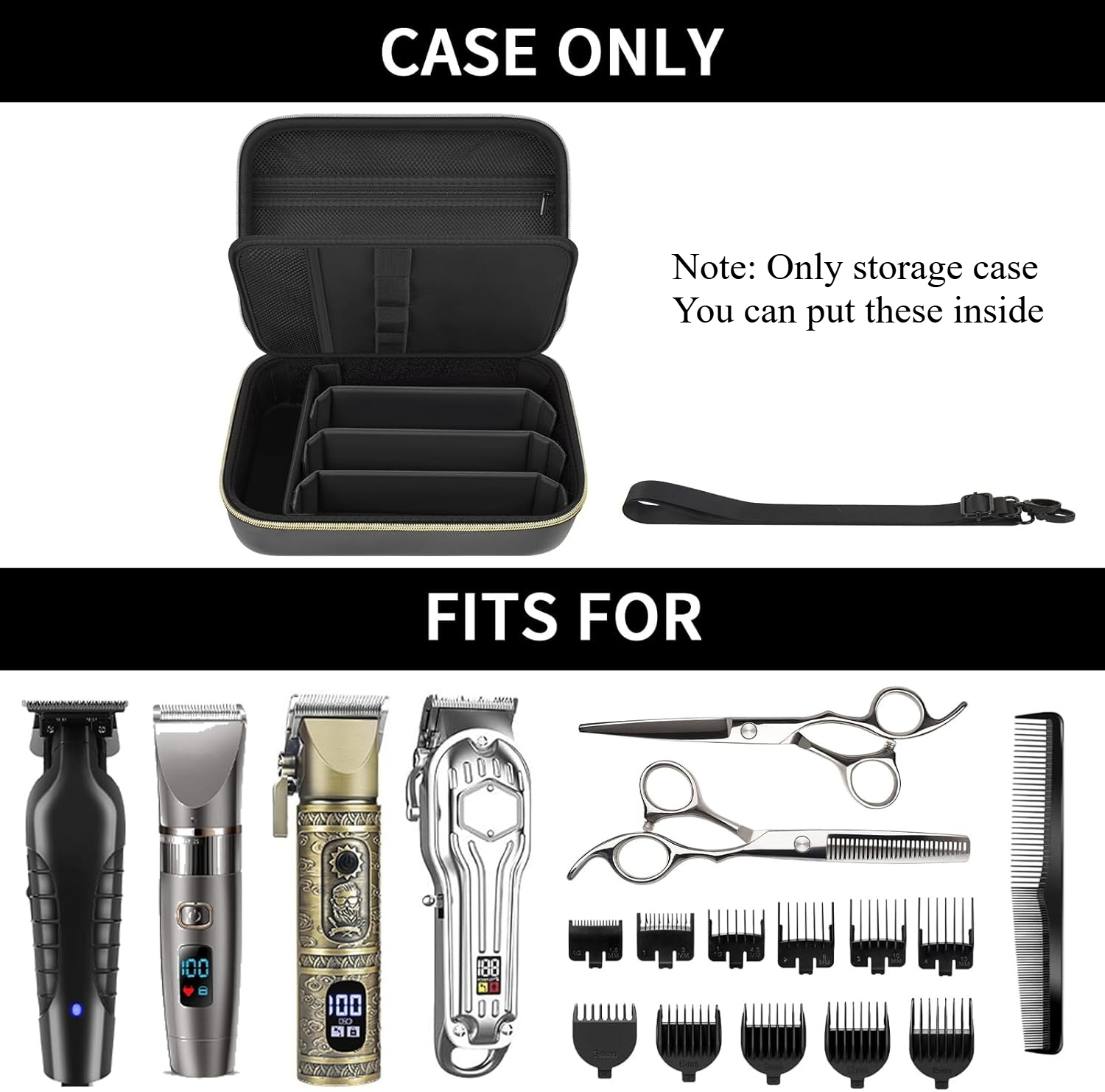 バリカン用バーバーケース、ヘアクリッパー用カット用品、トリマ - Men'S Grooming Bag のレビューと価格