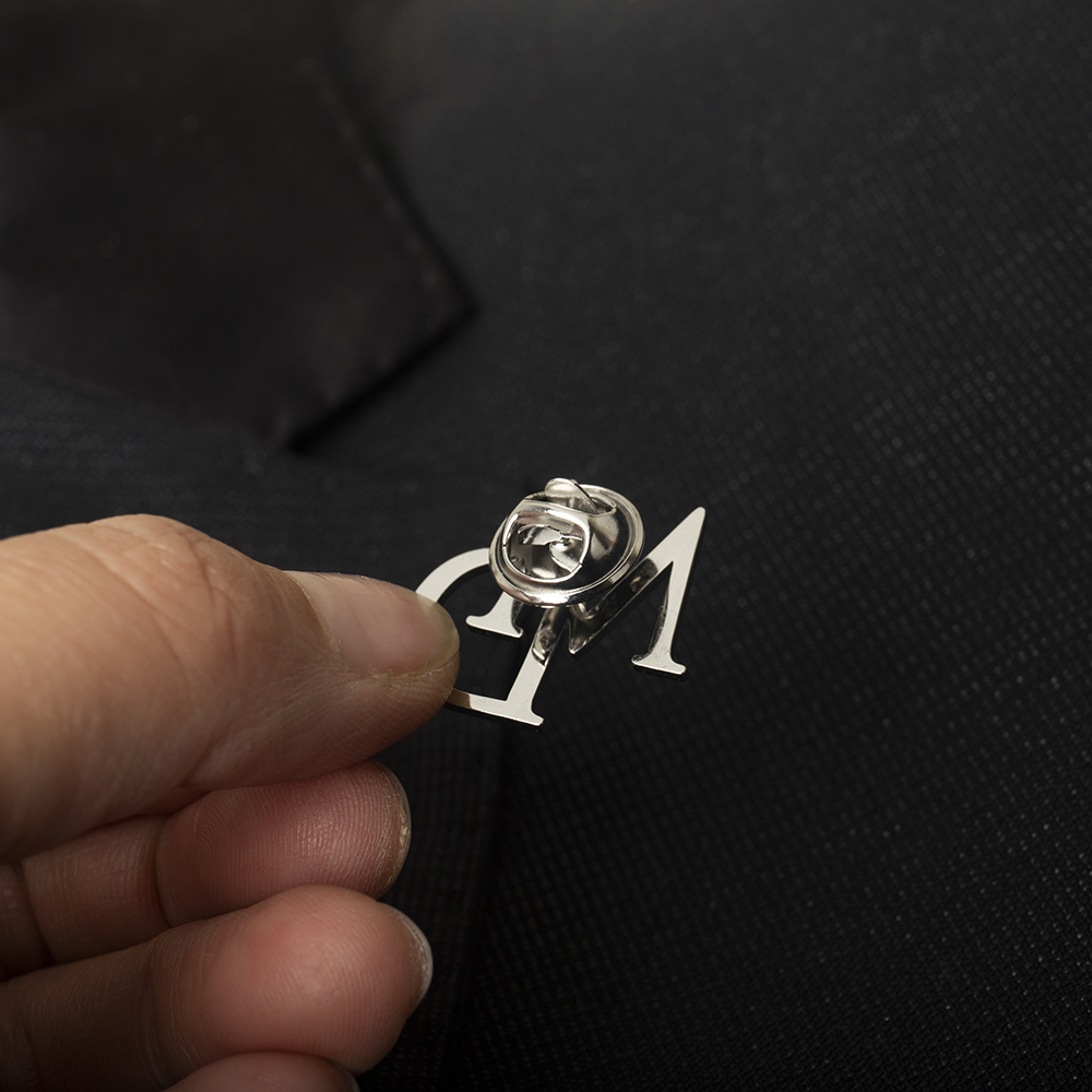 Tangula カスタムイニシャルブローチ新郎用メンズステン - Men'S Groom のレビューと価格