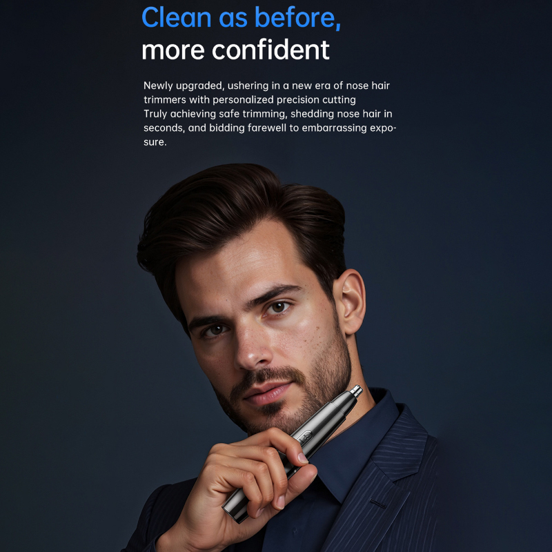 オリジナルオールインワン充電式鼻耳毛トリマー男性用グルーミン - Grooming Men'S Eyebrows のレビューと価格