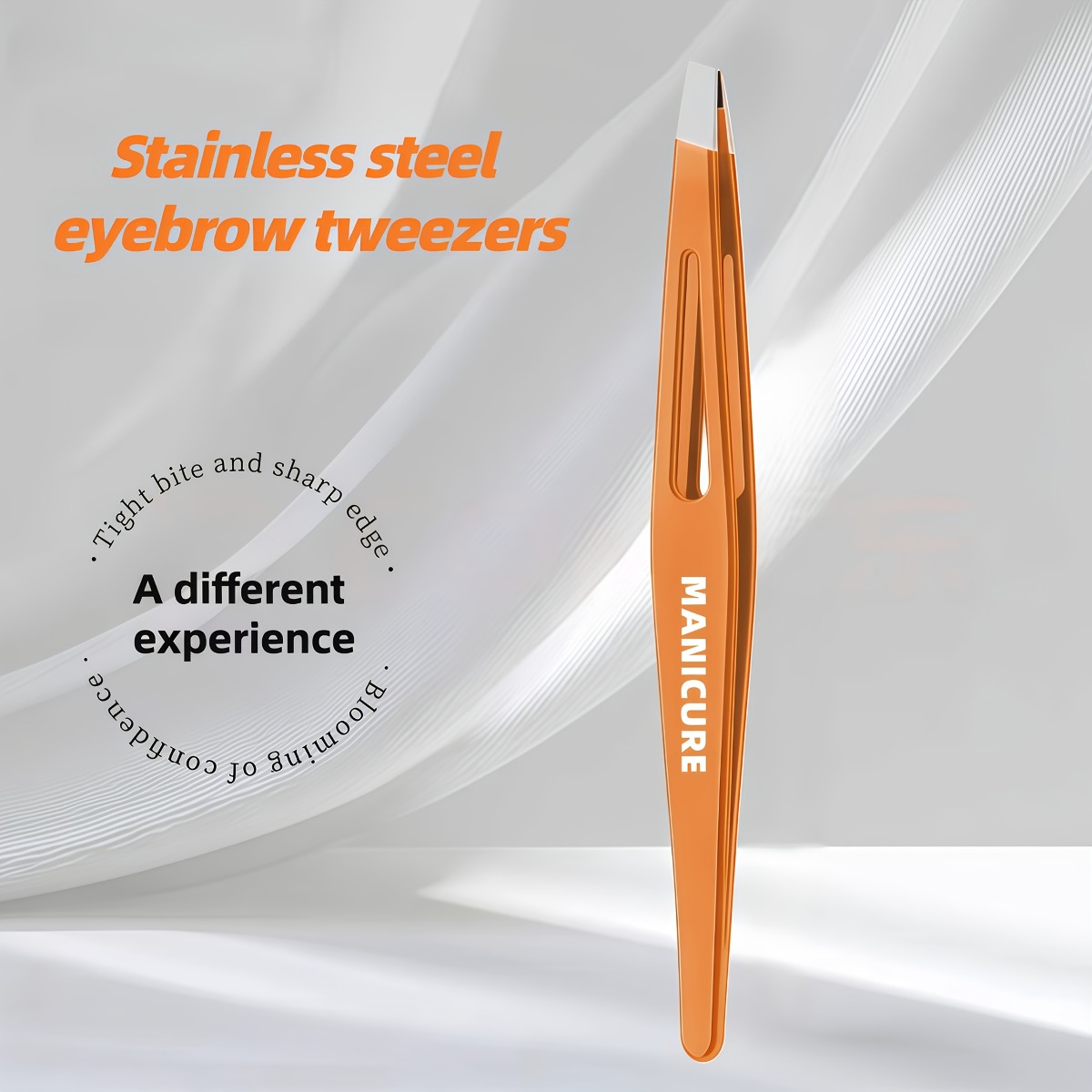 1個入り 口ひげ・毛の除去用斜め先端ピンセット 眉毛や顔のグ - Grooming Men'S Eyebrows のレビューと価格