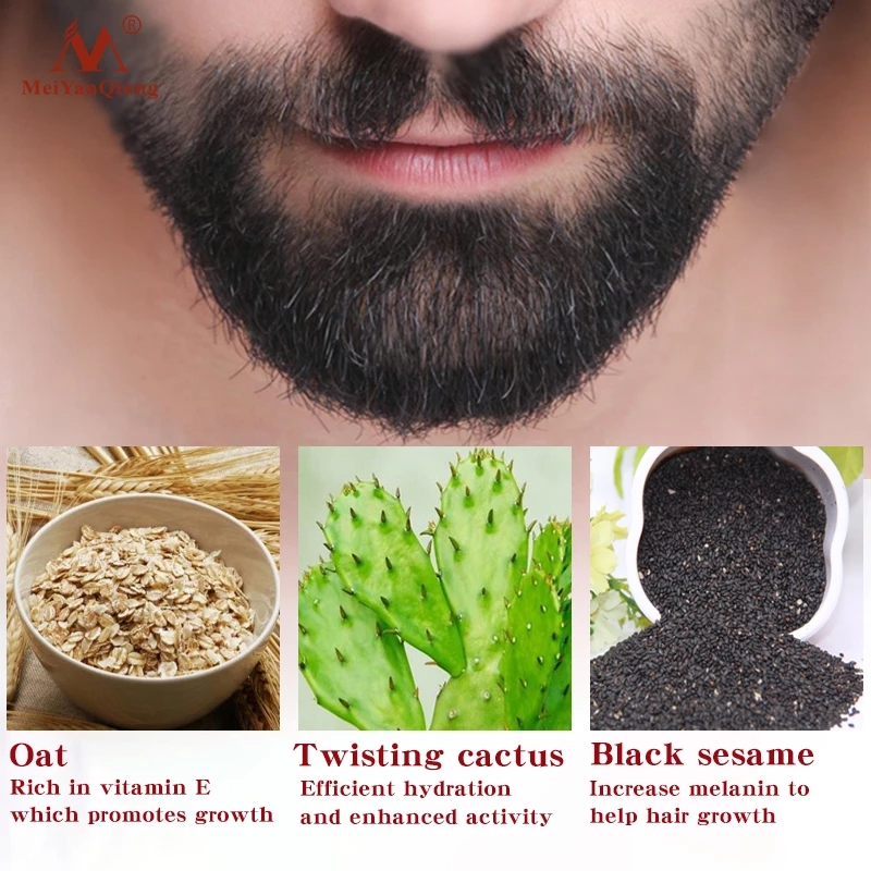 天然オレンジ色のひげ油,あごひげの毛,かつらの毛の損失製品, - Aftershave Balm Mens のレビューと価格